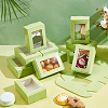 Rectangle Paper Folding Shipping Box with Window CON-WH0099-25A-5