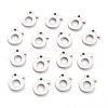 Non-Tarnish 304 Stainless Steel Pendants STAS-F267-10S-P-1