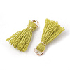 Polycotton(Polyester Cotton) Tassel Pendant Decorations FIND-S281-24-2