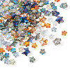 210Pcs 12 Style Electroplate Glass Beads EGLA-SW0001-03-4