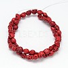 Dyed Synthetic Turquoise Bead Strands G-M145-06-A-2