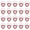 20Pcs Polyester & Rhinestone Girls Hair Accessories OHAR-TA0001-17-2