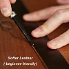Flat Microfiber Imitation Leather Cord LC-WH0006-07C-06-6