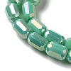 Electroplate Glass Beads Strands EGLA-D031-01-14-3