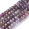 Natural Ruby & Sapphire Beads Strands G-E560-A15-1