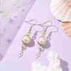 Natural Cultured Freshwater Pearl Dangle Earrings EJEW-JE05738-02-2