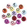 Opaque Acrylic Beads MACR-N008-33-2