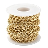 Aluminium Twisted Curb Chains CHA-YW0001-01G-2
