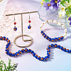 1Strand Round Millefiori Glass Beads Strands LK-TADJ0001-01B-6