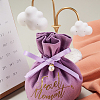 Velvet Jewelry Drawstring Gift Bags ABAG-CJC0003-03C-4