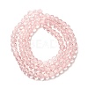 Transparent Glass Beads Strands X-EGLA-A035-T4mm-D20-3