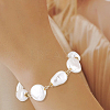 120Pcs 6 Styles Acrylic Imitation Pearl Pendants and Links FIND-BM0001-21-5