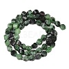 Natural Ruby in Zoisite Beads Strands G-P611-C22-01-3