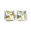 Light AB Style K9 Glass Cabochons RGLA-J039-C-001LA-2