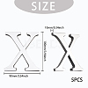 Acrylic Mirror Wall Stickers Decal DIY-CN0001-13A-X-2