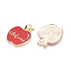 Back to School Alloy Enamel Pendants ENAM-Q004-01KCG-18-2
