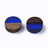 Resin & Wood Cabochons RESI-S358-70-H60-2
