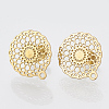 304 Stainless Steel Stud Earring Findings STAS-S079-32A-1