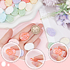 50Pcs Opaque Acrylic Beads SACR-SC0001-29-3