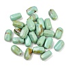 Two Tone Opaque Acrylic Imitation Gemstone Beads OACR-T033-02-2