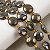 Natural Pyrite Beads Strands X-G-Z131-H01-01-1
