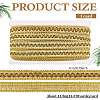 Polyester Braided Wavy Ribbons OCOR-WH0112-017B-2