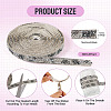 Hotfix Rhinestone Ribbon Trimming DIY-TAC0051-002E-1-4