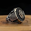 Alloy with Rhinestone Finger Rings FS-WGE36E4-04-1