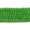 Imitate Austrian Crystal Frosted Glass Beads Strands EGLA-A039-T4mm-MD03-1