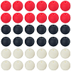 Rubberized Style Imitated Silicone Acrylic Beads MACR-PA0001-06A-05-6