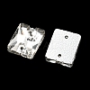 Glass Connector Charms GLAA-A006-09A-2