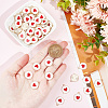 GOMAKERER 100Pcs Alloy Enamel Pendants ENAM-GO0001-03-3