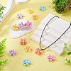 20pcs Opaque Resin Cabochons RESI-TADJ0001-08A-6
