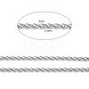Tarnish Resistant 304 Stainless Steel Rolo Chains STAS-M032-42P-4.7mm-2