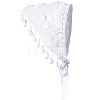Flower Decor Lace Triangle Bandanas OHAR-WH20005-08A-1