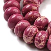 Synthetic Imperial Jasper Dyed Beads Strands G-D077-E01-01C-4