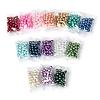 15 Colors Glass Pearl Beads HY-JQ0001-8mm-01-1