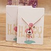 Cardboard Necklace Display Cards CDIS-F002-01B-3