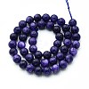 Natural Quartz Beads Strands G-N355-8mm-54-2