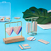DIY Two Tone 3D Printed Drop Earring Making Kit DIY-FW0001-18-5