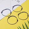 Korean Waxed Polyester Cord Bracelet Making AJEW-JB00011-14-3