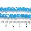 Imitation Jade Glass Beads Stands EGLA-A035-J6mm-B07-5
