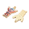 Christmas Alloy Enamel Pendants ENAM-K069-44C-G-2