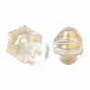 Transparent Spray Painted Glass Beads GLAA-S190-005A-08-3