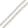 304 Stainless Steel Add a Bead Adjustable Cable Chains Bracelets for Women BJEW-M307-01C-P-2