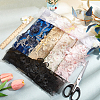 3D Flower Organgza Polyester Embroidery Ornament Accessories DIY-WH0297-20E-4