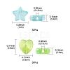 100Pcs 2 Style Eco-Friendly Transparent Acrylic Beads TACR-YW0001-86H-3
