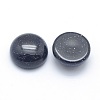 Synthetic Blue Goldstone Cabochons G-P393-R22-4MM-2