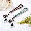 2Pcs Boho Macrame Wristlet Keychain Keying KEYC-SW00004-06-3