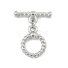 SHEGRACE Brass Toggle Clasps XGR0121P-156P-1